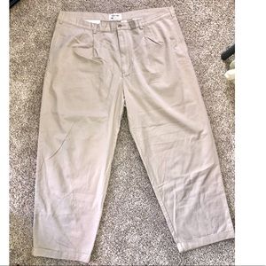 Old Navy Khaki Pleated Pant